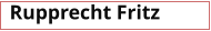 Rupprecht Fritz